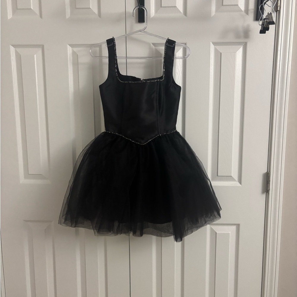 Dolls kill Sugar Thrillz POLISHED PIROUETTE CORSET DRESS - BLACK - Picture 1 of 12